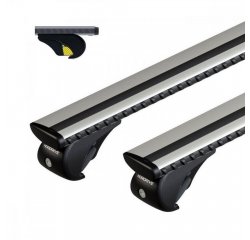 NORDRIVE SILENZIO RAIL, COMPLETE SET ALUMINIUM ROOF BARS - M - EVOS RA
