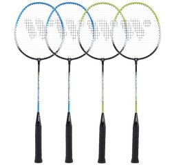 WISH STEELTEC 416K, SADA RAKIET NA BADMINTON ZELENO/MODRA