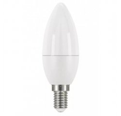EMOS ZQ3220 LED ZIAROVKA CLASSIC CANDLE 6W E14 TEPLA BIELA
