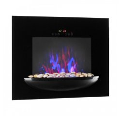 KLARSTEIN FEUERSCHALE, ELEKTRICKY NASTENNY KRB, 1800 W, ILUZIA PLAMENOV, CIERNA FARBA, 10031557