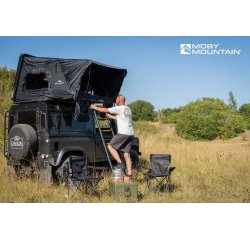 MOBY MOUNTAIN PEAK SKYCAMP XL THUNDER BLACK + TERAZ DARČEK: MARKÍZA + ANTIKONDENZAČNÁ PODLOŽKA + ZABEZPEČOVACIE POPRUHY V HODNOTE 537 €