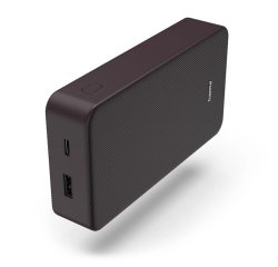 HAMA 201715 COLOUR 20, POWERBANKA 20000 MAH, 3 A, VYSTUP: USB-C, USB-A, SLIVKOVA