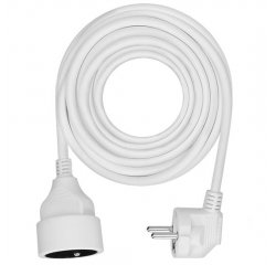 SOLIGHT PS15 PREDLZOVACI PRIVOD - SPOJKA, 1 ZASUVKA, 7M, 3 X 1MM2, BIELA