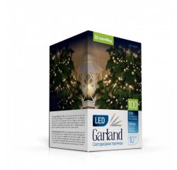 COLORWAY LED RETAZ/ VNUTORNA/100LED/DLZKA 10M/TEPLA BIELA/ 8 FUNKCII/ NAPAJANIE USB (CW-G-100L10U)