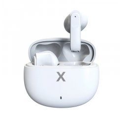 MAXLIFE TWS MXBE-03 BEZDROTOVE BLUETOOTH SLUCHADLA, BIELA(OEM0002436)