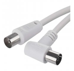 EMOS S31010 ANTENNY KOAXIALNY KABEL TIENENY 10M – UHLOVA VIDLICA