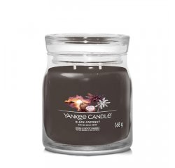 YANKEE CANDLE 1701382E BLACK COCONUT STREDNA SVIECKA SIGNATURE, 368G