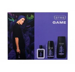 STR8 GAME VODA PO HOLENI 50ML + DEO SPREJ 150ML + SPRCHOVY GEL 250ML