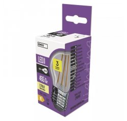 EMOS FILAMENT MINI GLOBE 4W E27 TEPLA BIELA (Z74240)