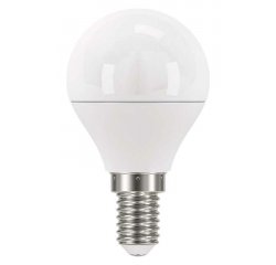 EMOS ZQ1221 LED ZIAROVKA CLASSIC MINI GLOBE 6W E14 NEUTRALNA BIELA