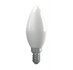 EMOS ZQ3211 LED ZIAROVKA CLASSIC CANDLE 4W E14 NEUTRALNA BIELA