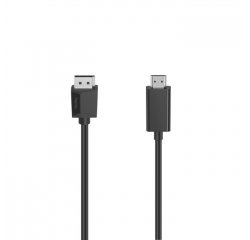 HAMA 200712 KABEL DISPLAYPORT NA HDMI, 1,5 M, UHD/4K