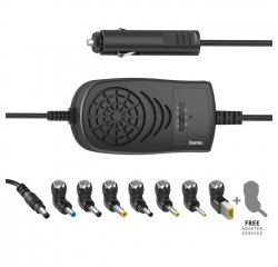 HAMA 200009 UNIVERZALNY NAPAJACI ADAPTER PRE NOTEBOOK DO AUTA, 15-24 V, 120 W