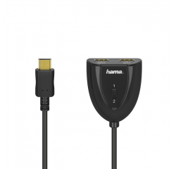 HAMA 205161 HDMI PREPINAC 2X1, MECHANICKY