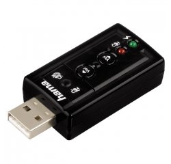 HAMA 51620 USB ZVUKOVA KARTA, 7.1 SURROUND