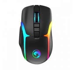 MARVO M729W MYS M729W,4800DPI,2.4 [GHZ],OPTIKA,7TL.,BEZDR.,CIERNA,1 KS VSTAV.BAT.,HERNA,PODSV.