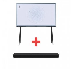 SAMSUNG QE55LS01TBUXXH + HW-S60T/EN