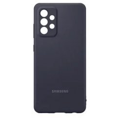 SAMSUNG EF-PA725TBE SILIKONOVY ZADNY KRYT CIERNE