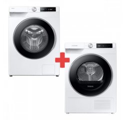 SAMSUNG WW90DG6U85LEU4 + DV90T6240LE/S7 + CASHBACK 120€