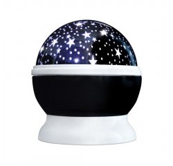 SOLIGHT 1V220 LED VIANOCNA PROJEKCNA GULA, MULTICOLOR, 9 REZIMOV, OTACANIE, USB, 4X AAA