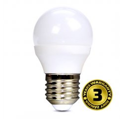 SOLIGHT WZ411 LED ZIAROVKA, MINIGLOBE, 4W, E27, 3000K, 310LM
