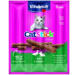 VITAKRAFT CAT STICK MINI KRALIK-KACICA 3X6G, 2418200