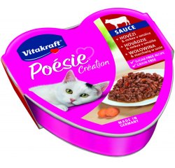 VITAKRAFT POESIE SO STAVOU HOVADZIE A MRKVA 85 G, 2435322