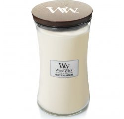 WOODWICK SVIECKA OVALNA VAZA WHITE TEA AND JASMIN 609,5G, 93062E
