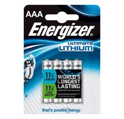 ENERGIZER ULTIMATE LITHIUM AAA, 4KS BLISTER