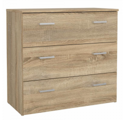 KONDELA Komoda, dub sonoma, GARBO 3