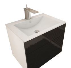 KONDELA Dolomitové umývadlo UM ECCE 610ON, MASON