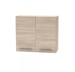 KONDELA Horná skrinka 2DV, dub sonoma, NOVA PLUS NOPL-014-OH