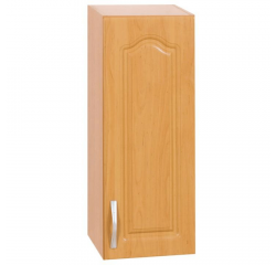 KONDELA Horná skrinka, jelša, pravá, LORA MDF NEW KLASIK W30/735