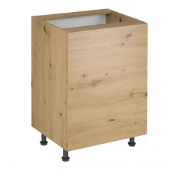 KONDELA Spodná skrinka, dub artisan, univerzálna, LANGEN D60