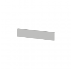 KONDELA Sokel na umývačku 45, biela, JULIA TYP 94