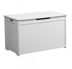 KONDELA Úložný box, biela, KORDELIA