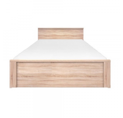 KONDELA Posteľ 140, dub sonoma, TOPTY TYP 44