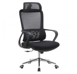 KONDELA Kancelárske kreslo, čierna, FOSTER TYP 1