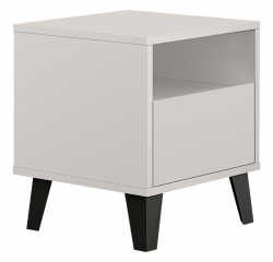 KONDELA Nočný stolík, kašmír, BOGAN NEW 1S