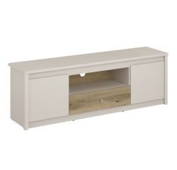 KONDELA TV stolík, kašmír/dub evoke, KAROS 2D1S