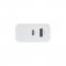 MAXLIFE MXTC-07-45AC PD QC NABIJACKA 1X USB-C 1X USB 45W, BIELA
