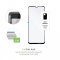 FIXED FIXGFA-1072-BK PRE SAMSUNG GALAXY A14/A14 5G OCHRANNE TVRDENE SKLO FULL-COVER, CIERNE