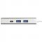 HAMA 135758 USB-C 3.1 HUB ALUMINIUM, 2X USB-A, USB-C, 3,5 MM AUDIO