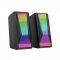 MARVO REPRODUKTORY SG-274, 2.0, 6W, CIERNE, REG. HLASITOSTI, 150HZ-20KHZ, RGB