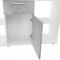 KONDELA NOE NEW PC STOL, BIELA/BETON