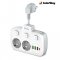 COLORWAY PREDLZOVACI KABEL CW-CHE24PDW (2X220V/3XUSB-A/1XUSB-C) - BIELY