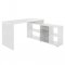 KONDELA NOE NEW PC STOL, BIELA/BETON
