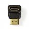 NEDIS ND-CVGB34901BK HDMI SPOJKA, HDMI ZDIERKA HDMI ZDIERKA, UHLOVA
