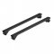 NORDRIVE SILENZIO BLACK RAIL, COMPLETE SET ALUMINIUM ROOF BARS - M - EVOS RA