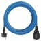 EMOS P01420W WEATHERPROOF PREDLZOVACI KABEL 20 M/1 ZASUVKA/CIERNY/SILIKON/230 V/1,5 MM2